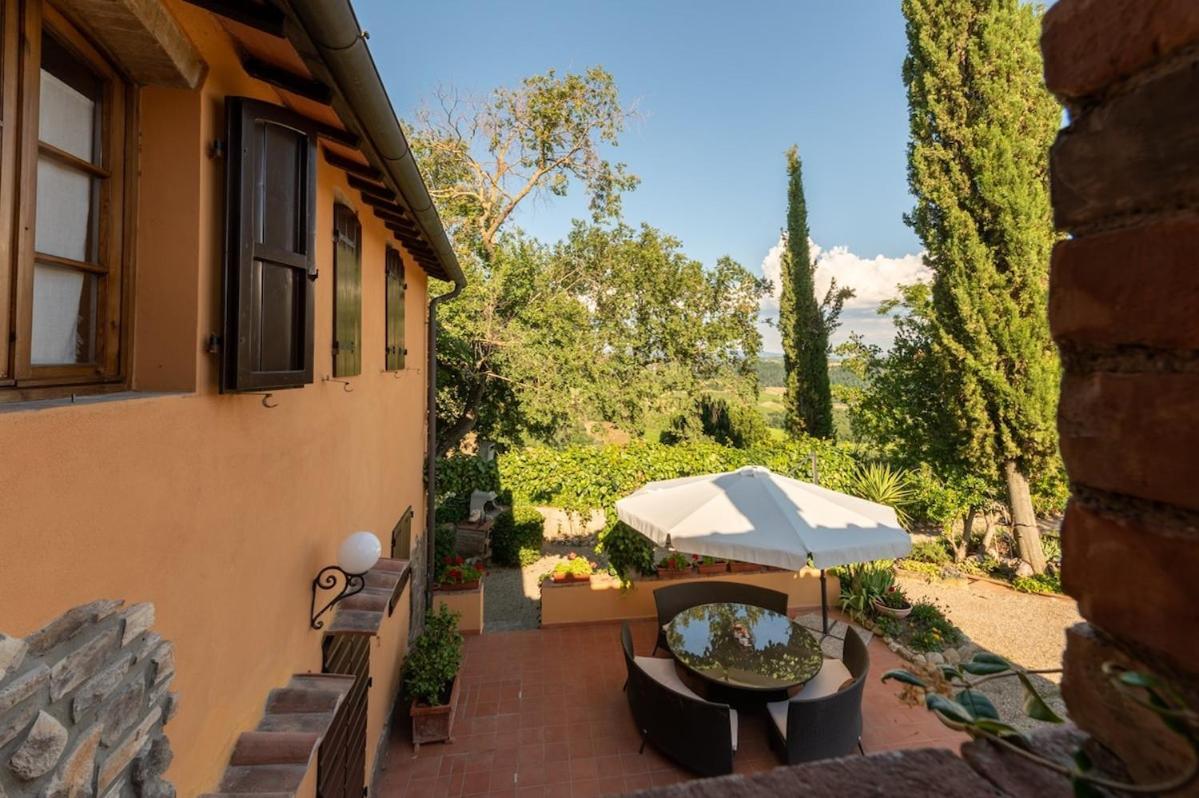Il Leccio - Casa Toscana San Gimignano Gambassi Terme Zewnętrze zdjęcie